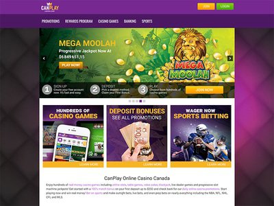 CanPlay Casino website